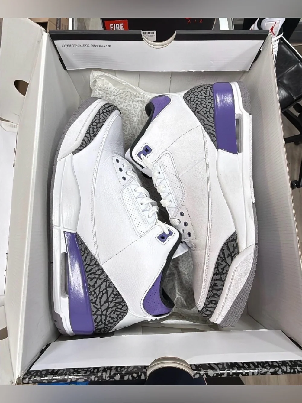 Air Jordan 3 Retro ”Dark Iris” - Men’s 13